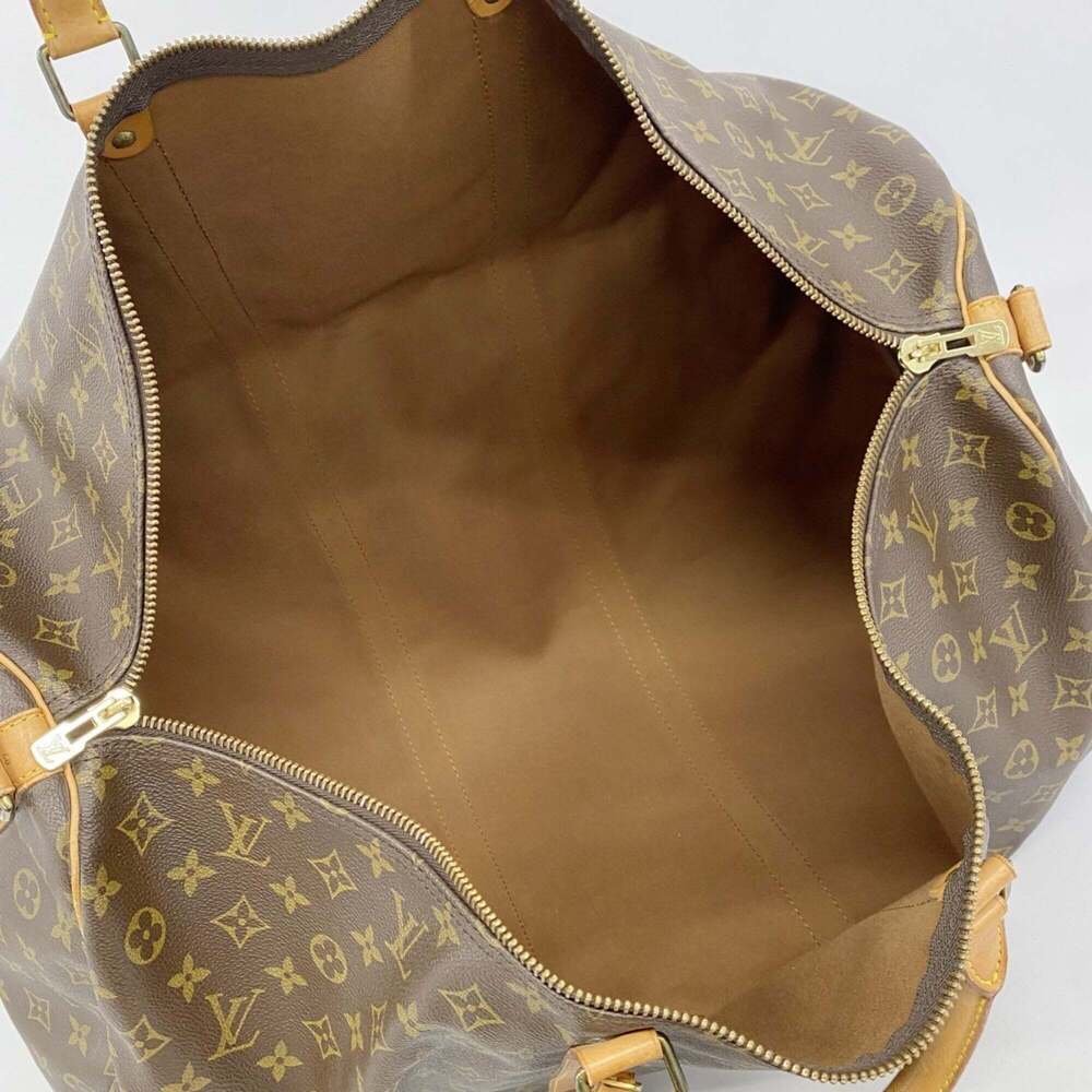 LOUIS VUITTON Brown Monogram Boston Bag - Picture 4 of 12